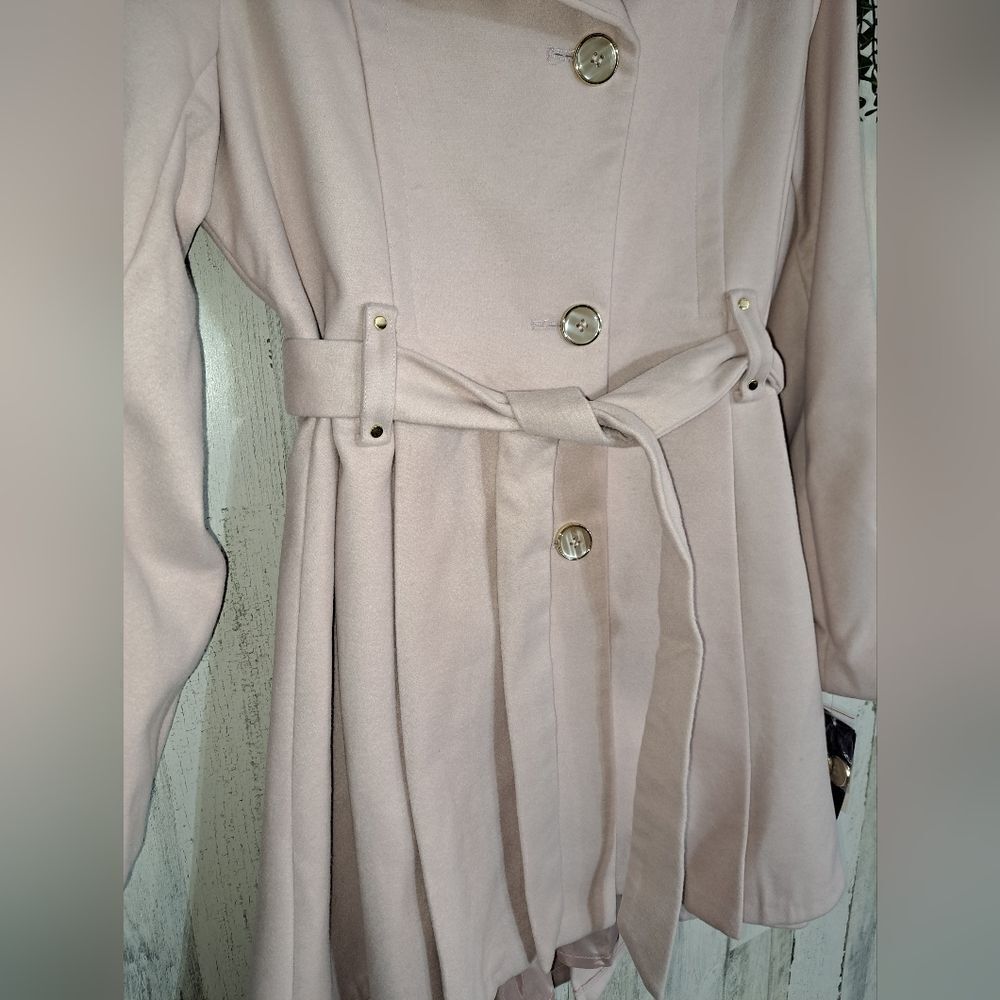 Steve Madden Madden Girl High Low PeaCoat - Picture 4 of 12